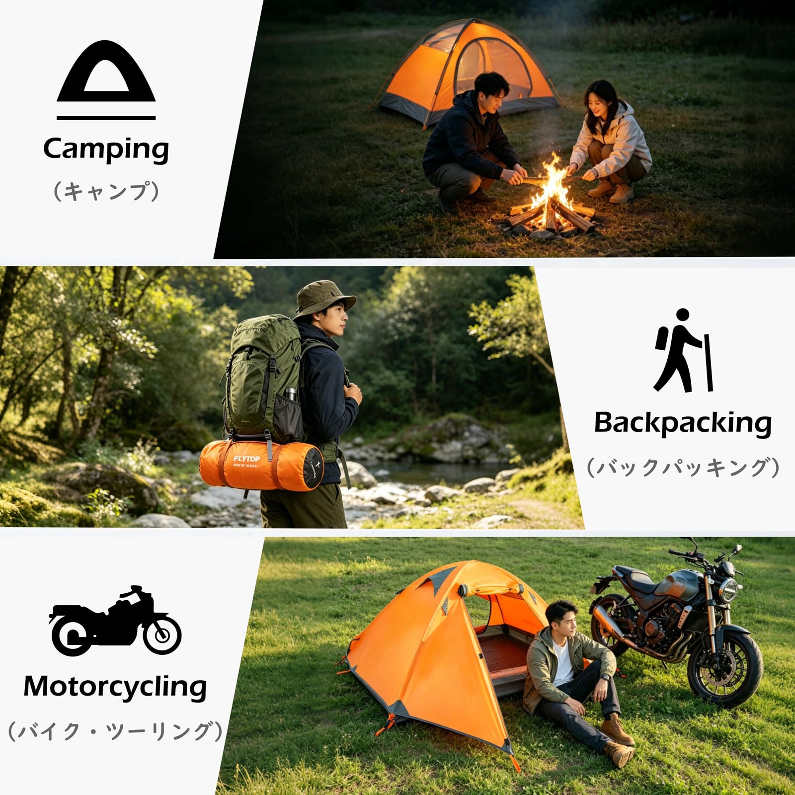 Amazon.co.jp: TRIWONDER 二重層 テント 1 2 3人用 アウトドア 防災用